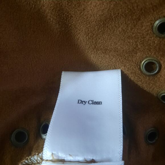 Coldwater Creek Womens Brown Suede Like Slightly Flared Midi Skirt Size M NWT - Picture 5 of 7